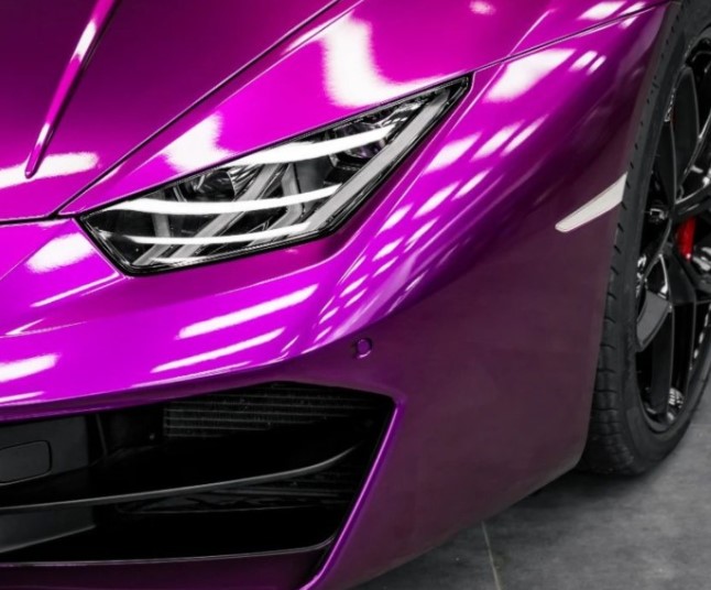  - Rotulación para coche Púrpura uva metalizado brillante