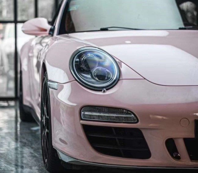  - Rotulación para coche rosa pálido superbrillante