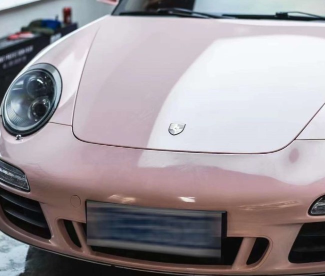  - Rotulación para coche rosa pálido superbrillante
