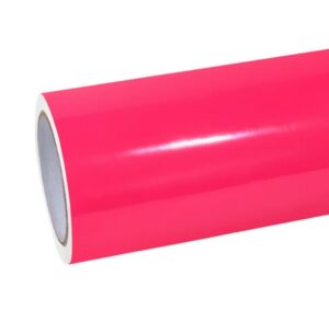  - Rotulación para automóvil de vinilo rosa fluorescente brillante K-8004